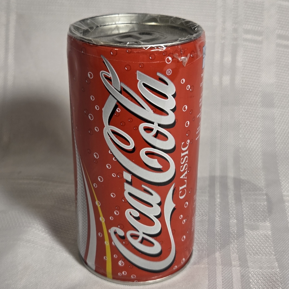 Vintage Coca Cola Can Bank with Medium Boxer Shorts XL 2007  BRAND NEW!!
